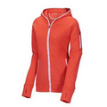 Women's FootJoy Golfleisure  Performance Fleece Hoodie - Papaya